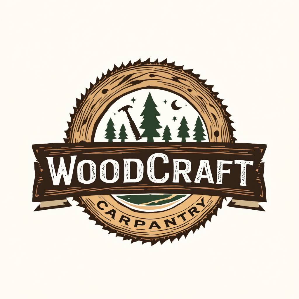 Woodwork Carpentry logo